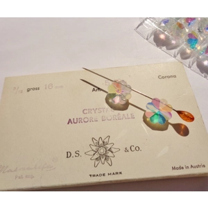 4 Crystal Aurora Borealis Pendant Bead 16mm 5110
