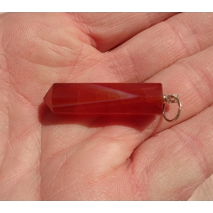 Carnelian Point Pendant Gemstone 33mm A