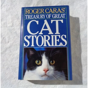 Treasury of Great Cat Stories Book Roger Caras Hard Cover