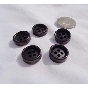 5 Cup Deep Indented Center Buttons 9mm 4 Hole Convert CCC