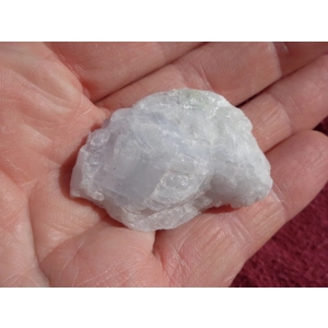 Blue Calcite Raw Crystal Gemstone 1.75 Inch A