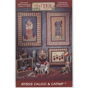 Calico and Catnip Cat Quilt Patterns 15x21