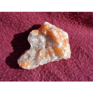Orange Calcite Raw Crystal Gemstone 1.75 Inch B