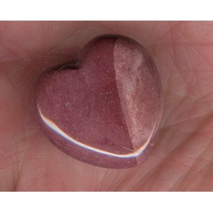 Mookaite Jasper Small Heart Palm Stone F