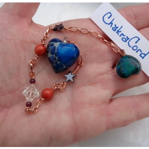 Handmade Gemstone Pendulum Heavenly Dowsing