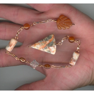 Handmade Gemstone Pendulum Meditation 1 Dowsing