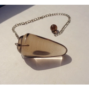 Smokey Quartz Pendulum Gemstone Dowsing B
