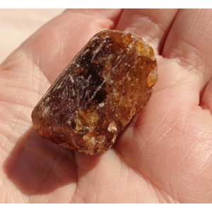 Dravite Raw Crystal Brown Tourmaline Gemstone E