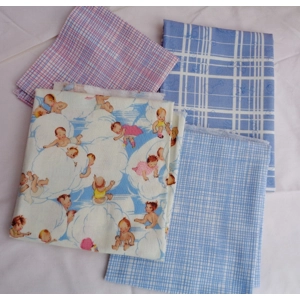 4 Baby Boys Print Fabric Material Cotton Michael Miller Quilting
