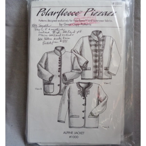 Great Copy Patterns 1000 Alpine Jacket XS S M L XL