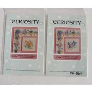 Curiosity 2 Butterflies Patterns 803 Bluebell 804 Phlox