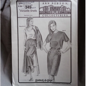 Ann Person 349 Sewing Pattern Versatile Shells