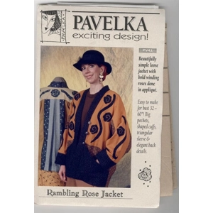 Pavelka Loose Jacket Coat Pattern 32-60 Inch Bust Loose Fitting