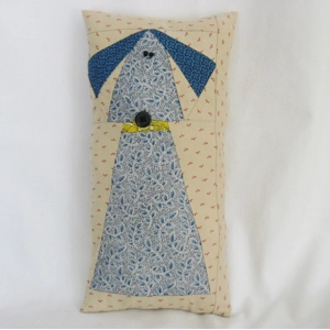 2 Sided Dog Handmade Mini Pillow Tucks Ornies