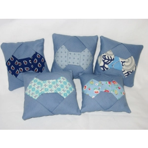 5 Bow Tie Mini Pillow Ornies Bowl Fillers Tucks