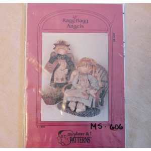 Doll Patterns Ragg Bagg Angels 24 Inch Primitive Folk Art
