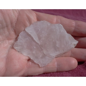 Rose Quartz Raw Crystal Gemstone 2.75 Metaphysical G