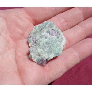 Ruby Fuchsite Raw Gemstone Crystal Metaphysical E