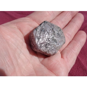 Ruby Red Raw Crystal Recorder Touch stone Gemstone D