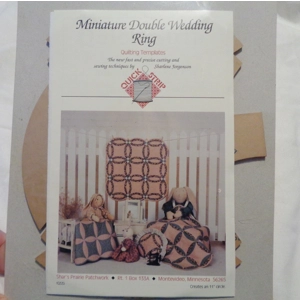 Quilt Template Mini Double Webbing Ring QS3 New Sharlene Jorgenson