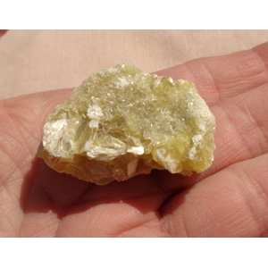 Star Mica Crystal Stone Raw Rough 1.625 Inch 40mm D