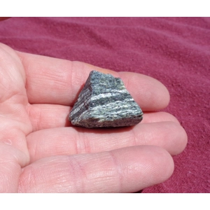 Chrysotile Serpentine Raw Green Tiger Eye Stone I