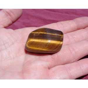 Tiger Eye Tumbe Stone Gemstone Mineral Metaphysical B
