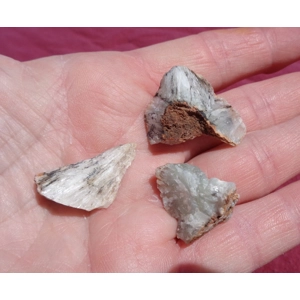 Wavellite Raw Crystal Mineral Stone 3 Pcs Metaphysical A