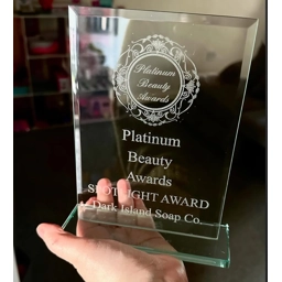 Glass Winner Trophy