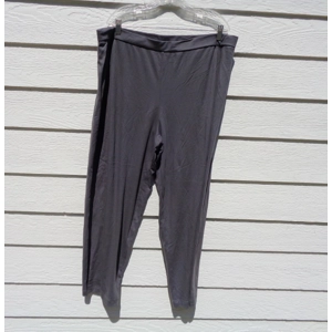 Eileen Fisher Gray Cotton Pants 1X 42 Waist 032