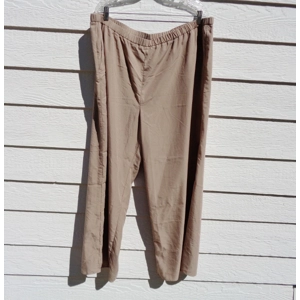 Eileen Fisher Tan 2X Pants 43 Inch Waist 045