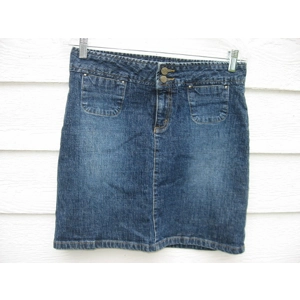 Esprit Denim Skirt 5/6 31 Waist Blue Jean Mini