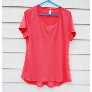 LuLARoe Simply Comfort T-Shirt Top XL 42 Chest Watermelon