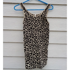 Skinnytees Cheetah Leopard Pattern Tank Tops