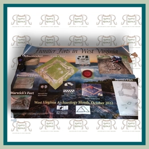 West Virginia Fort Poster