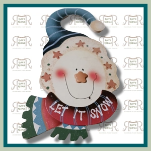Snowman Doorknob Hanger