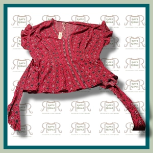 Floral Print Shirt Medium size