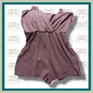 Mauve Romper size Medium