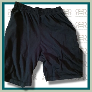 Black Cotton Shorts size Large