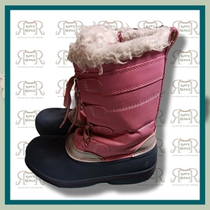 Pink and Gray Boots size 2