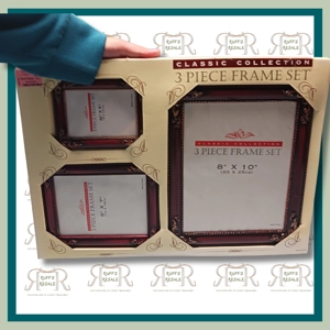 Three Piece Picture Frame Set