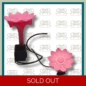 Solar Power Bird Bath Fountain