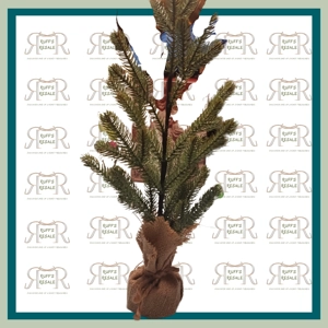 Foe Tree in Burlap Bag