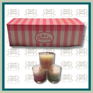 Party-Lite 'just desserts' Candle Set