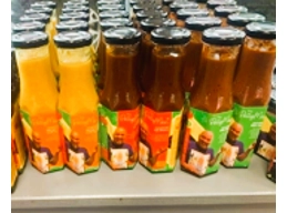 The Pattyman Sweetcorn, Mango & Chilli Sauce 250g (Vegetarian)