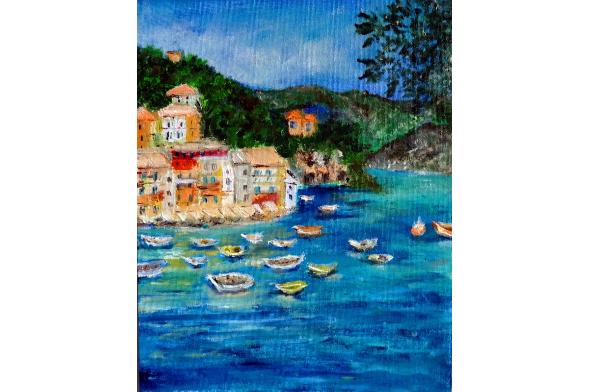 Original Oil, Acrylic & Mixed Media Paintings by Indrani Ghosh