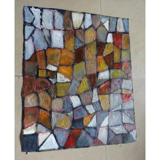 Mosaic on the Wall Oil Painting
