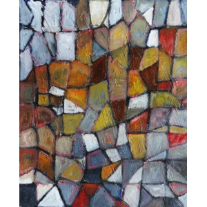 Mosaic on the Wall Oil Painting