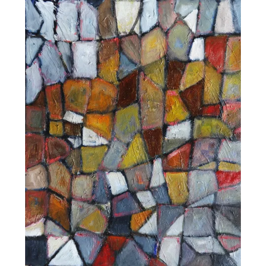 Mosaic on the Wall Oil Painting