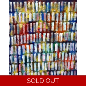 Hues Within Thoughts – Abstract Acrylic Painting